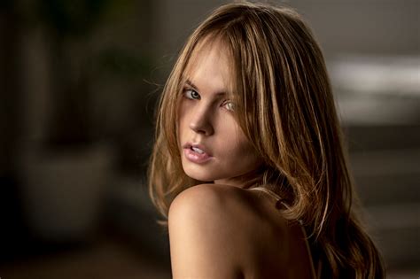 Wallpaper Women Anastasia Scheglova Blonde Portrait 2048x1365