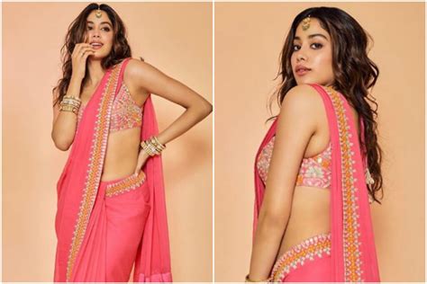 Janhvi Kapoor Looks Drop Dead Gorgeous In Saree