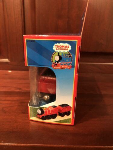 Thomas and Friends Wooden Railway Battery-Powered James 2008 NIB ...