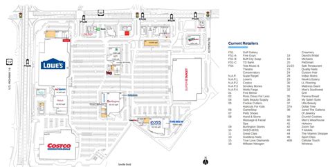 Clearwater Mall Map