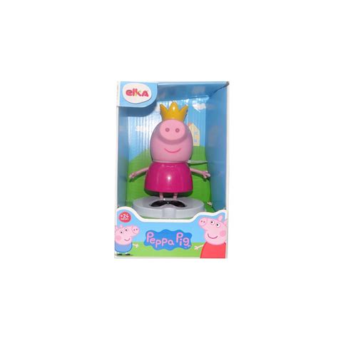 Boneca Peppa Pig Princesa Linda Em Vinil 15cm Elka Submarino