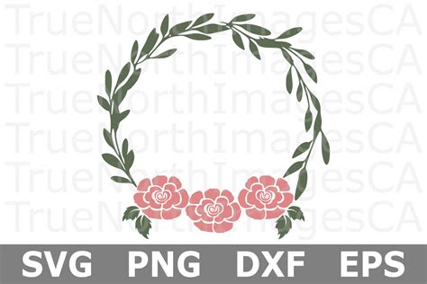 Free Floral Wreath Svg Files