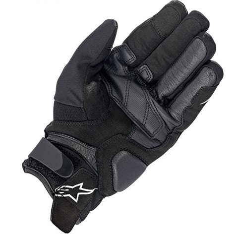 Alpinestars SMX 1 Waterproof Gloves Black White FREE UK DELIVERY