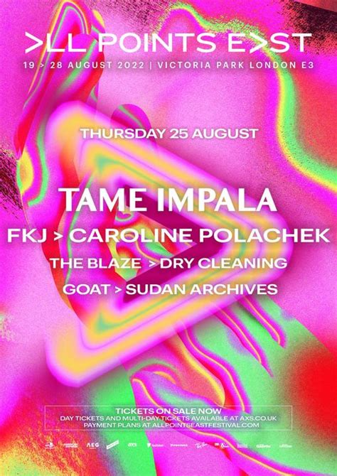 All Points East Festival News Watching Tame Impala Evolve Over The