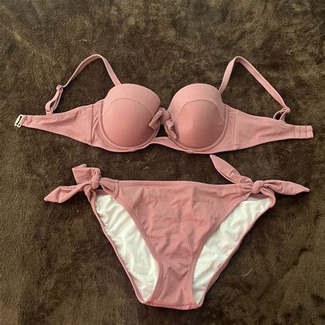 Shade Shore Swim Shade Shore Maroon Bikini Poshmark