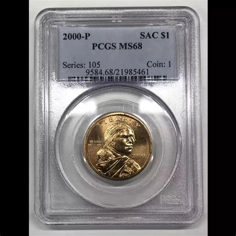 Native American Sacagawea Dollar Pcgs Ms Old Pueblo Coin