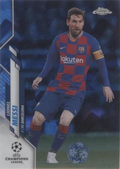 2019 20 Topps Chrome UCL Sapphire Edition Lionel Messi 1 For Sale EBay