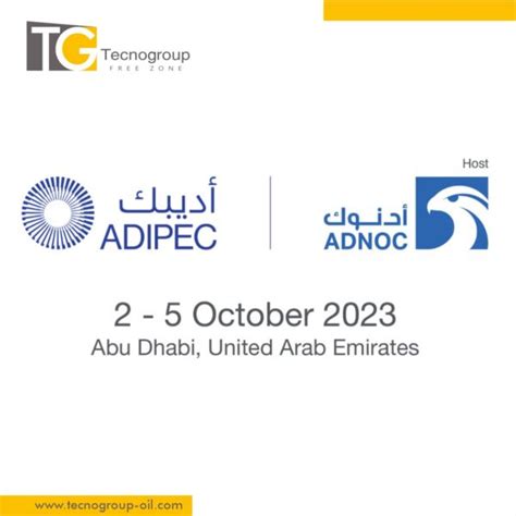 Adipec 2023 Tecnogroup