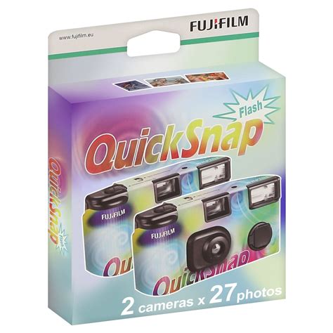 Appareil Photo Jetable Fuji Quicksnap Flash Iso Poses Pack