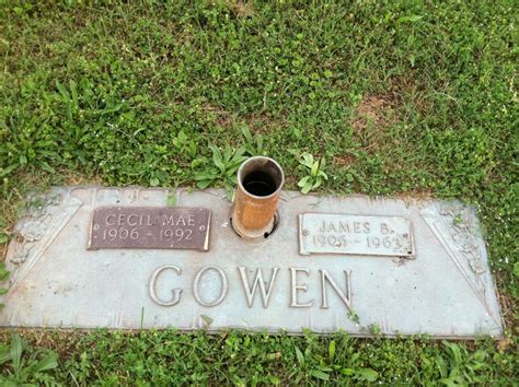 Cecil Mae Mitchell Gowen Find A Grave Memorial