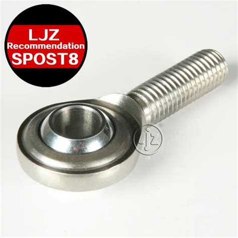 Stainless Steel Spherical Radial Ball Joint Rod Ends Bearings M8 1 25