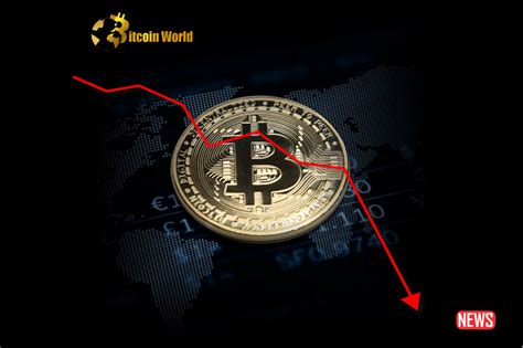 Why Did Bitcoin Drop Analysts Point To Potential Reasons Bitcoinworld