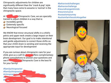 A high school friend is now a chiropractor. Pelvic adjustments cure autism! : r/ShitMomGroupsSay