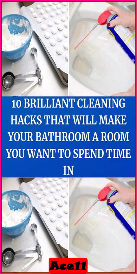 10 brilliant cleaning hacks that will make your bathroom a room you want to spend time in – Artofit