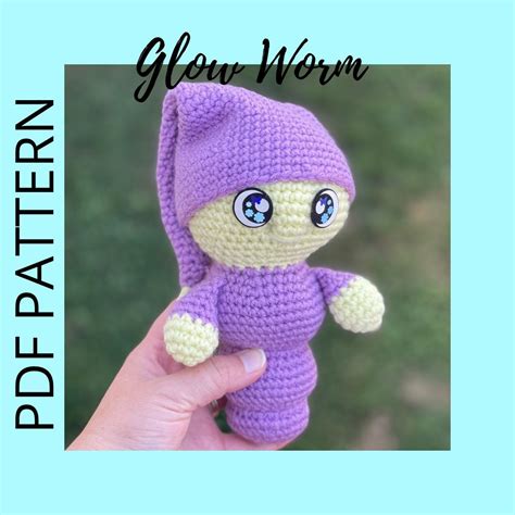 Glow Worm Crochet Pattern Easy Crochet Glow Worm Pattern Beginner