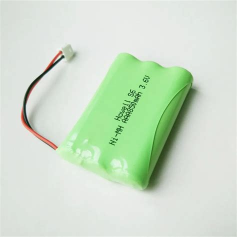 3 6v Ni Mh Battery Pack Nimh 3 6v Aaa 850mah To 1000mah Rechargeable