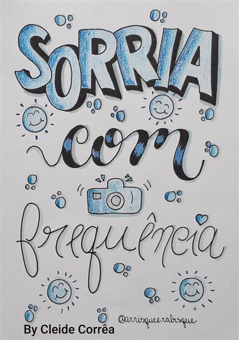 Sorria Frequ Ncia Lettering Lettering Styles Studio Life