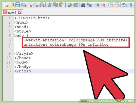 Ways To Change Background Color In Html Wikihow