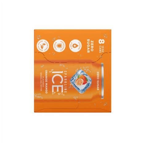 Sparkling Ice® Orange Mango Flavored Sparkling Water Cans, 8 pk / 12 fl ...