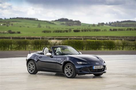 2021 Mazda Mx 5 Sport Venture Edition Returns In Deep Crystal Blue