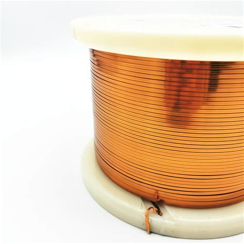 Super Thin 0 2mm Amide Imide Flat Copper Magnet Wire