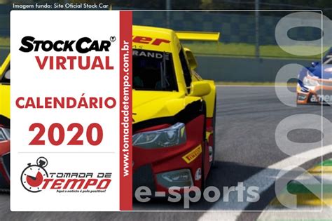 STOCK CAR VIRTUAL Calendário 2020 Tomada de Tempo