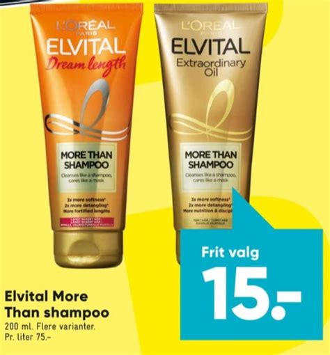 Elvital Shampoo Bilka Alle Tilbudsavis