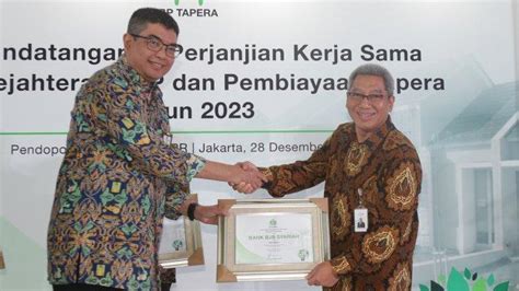 Raih Penghargaan BP Tapera Bank Bjb Syariah Siap Dorong KPR Sejahtera