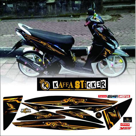 Jual Striping Vario 110 Karbu Cw Striping Variasi List Vario 110