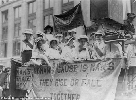 Pics Show Us Women Campaigning For The Right To Vote 100 Years After