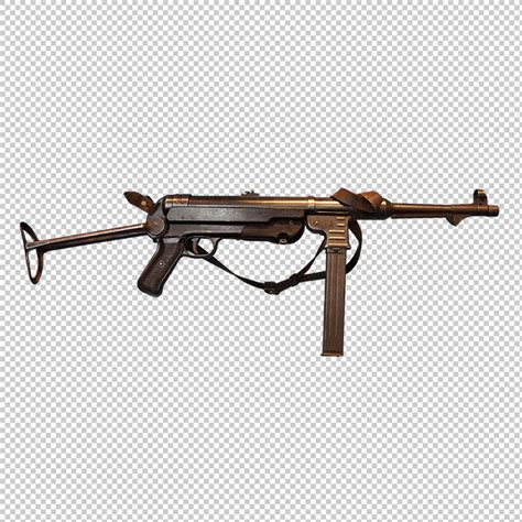 Submachine Gun 40 Png