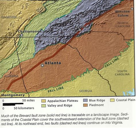 Virginia Fault Map