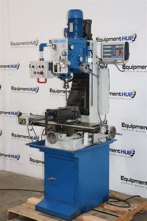 Knuth Mark Super S Mill Drill W 3 Axis Digital Readout The Equipment Hub