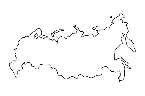 Раскраска Россия