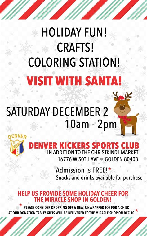 Christkindl Market 2023 - Denver Kickers Sport Club Inc.