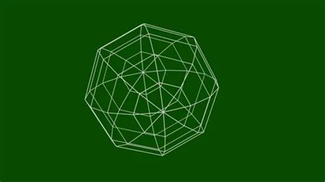 Animation of a globe grid on a green bac... | Stock Video | Pond5