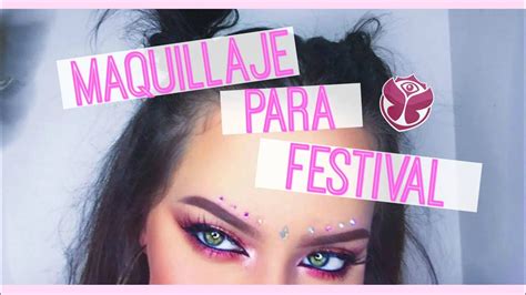 Maquillaje Para Festival De Musica Muy Sencillo Youtube