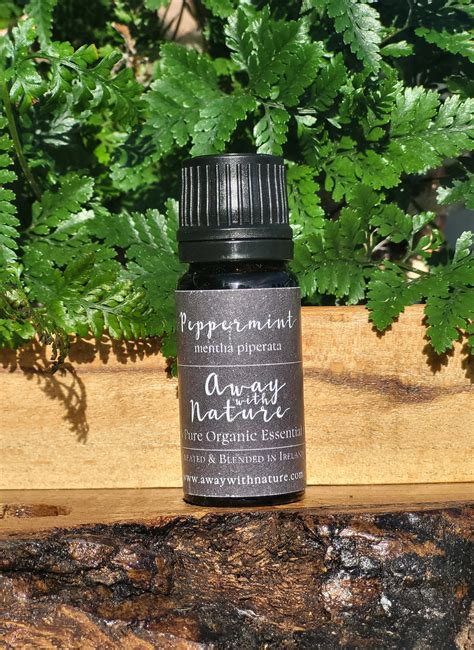 Organic Peppermint Essential Oil For Vitality Away With Nature