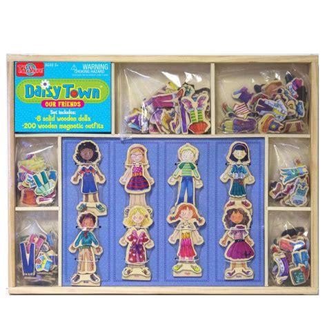 Dress Up And Pretend Play Paper And Magnetic Dolls Magnetic Dress Up Dolls