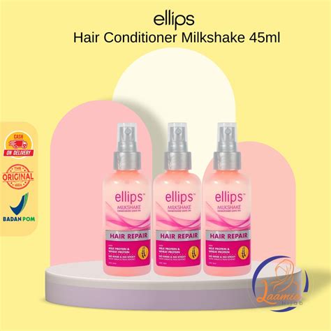 Jual Ellips Hair Conditioner Milkshake 45 Ml Shopee Indonesia