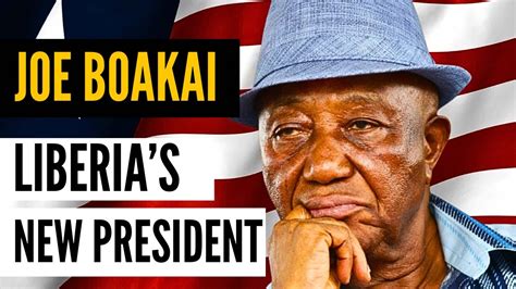 Who Is Liberia S New President Joseph Boakai Youtube