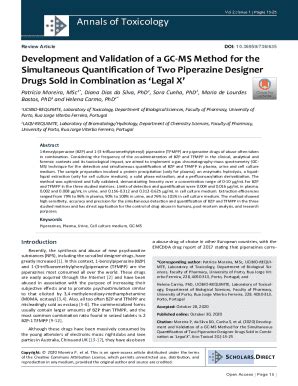 Fillable Online Development And Validation Of A GC MS Method For The