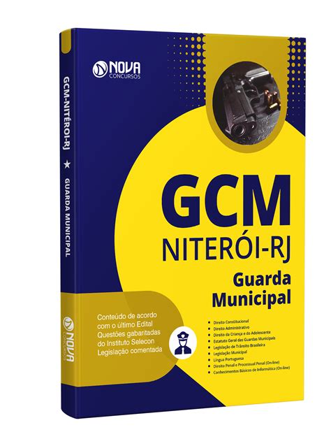 Apostila GCM Niterói RJ 2024 Guarda Municipal