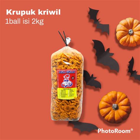 Jual Krupuk Kriwil Bantat Si Tileung 1ball Isi 2kg Grosir Aneka Cemilan