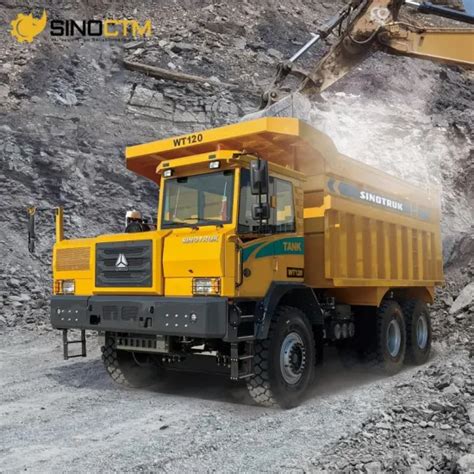 Howo Underground Mining Dump Trucks T Sinotruk Heavy Duty Ton