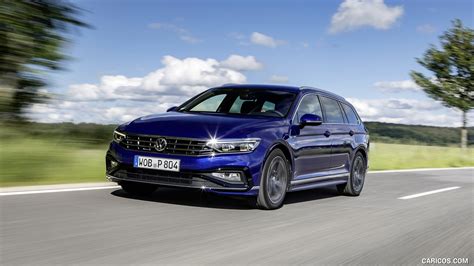 2020 Volkswagen Passat Variant R Line Eu Spec Front Three Quarter