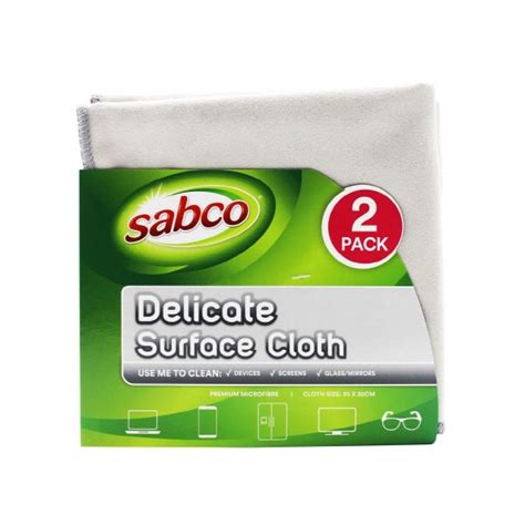 SABCO PK2 DELICATE SURFACE CLOTH PREMIUM MICROFIBRE 30 X 30 Two