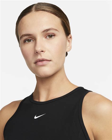 Nike Pro Dri Fit Womens Cropped Training Tank Top Nike Ae