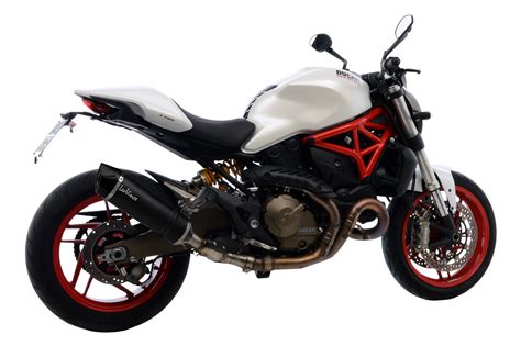 Leo Vince Lv One Evo Carbon Fiber Slip On Exhaust For Ducati Monster