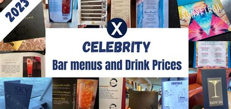 Celebrity Menus Archives · Prof Cruise Ship Tour Cruise Vacation